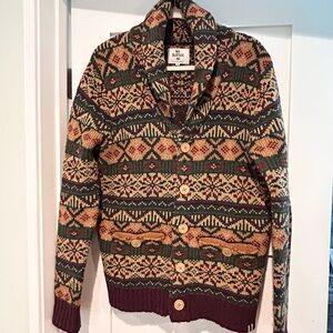 Bellfield B Husky Cross Men's Shawl Collar Cardigan